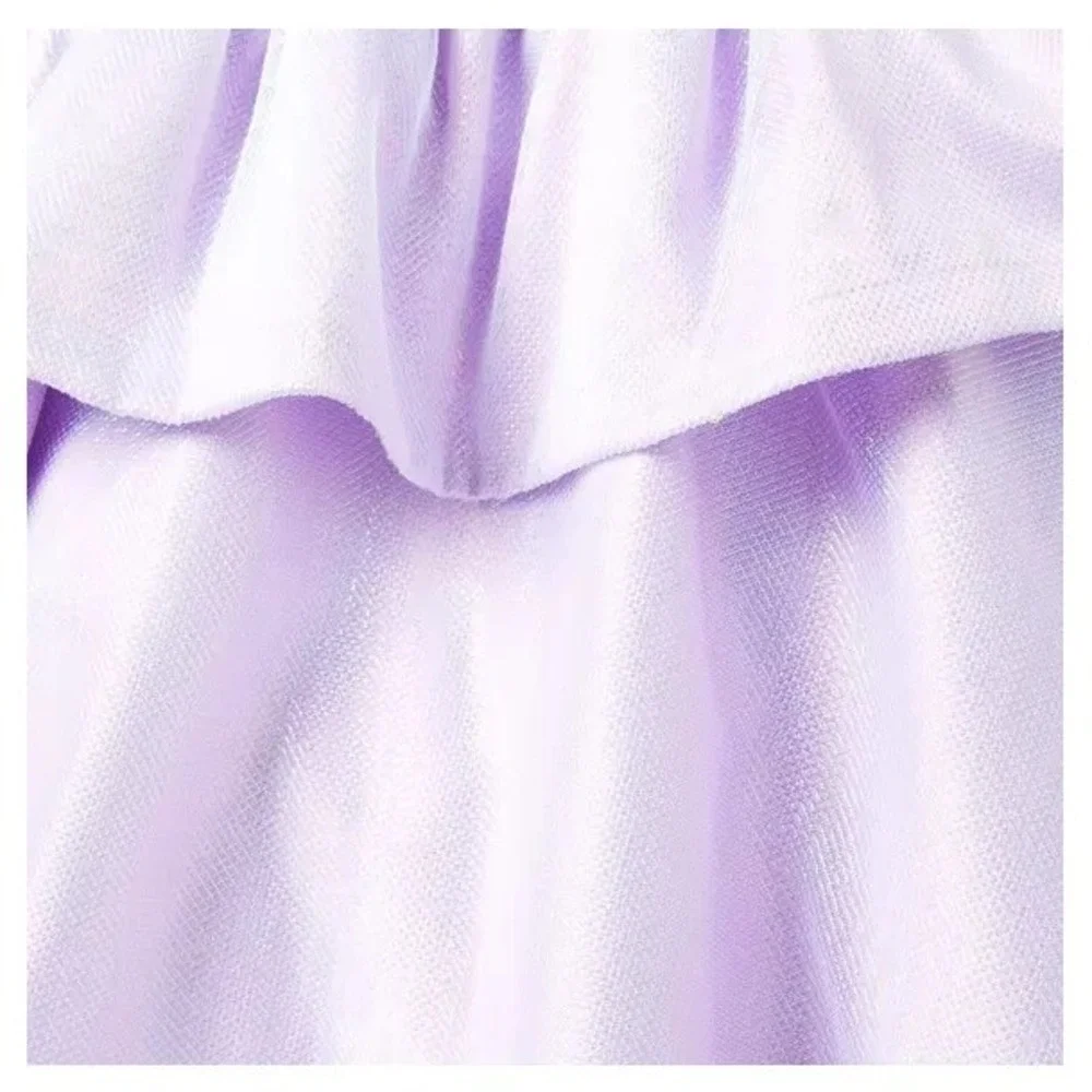 Janie and Jack Disney The Little Mermaid‎ Iridescent Shell Dress Lavender 2T
